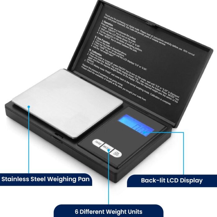 Digital pocket scale