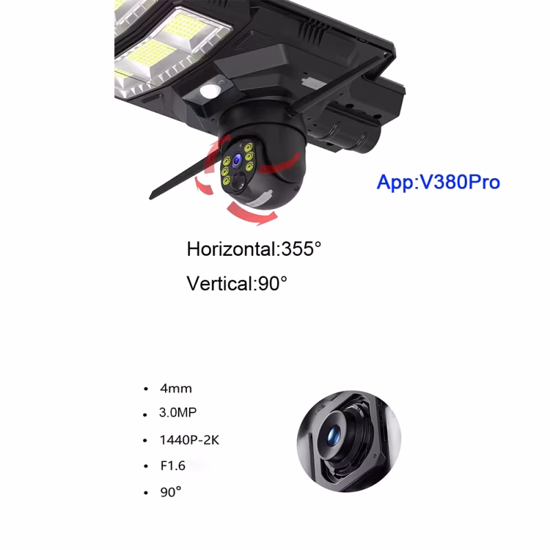 2-in-1 Solar CCTV Camera and Streetlight 2-in-1 Solar CCTV Camera and Streetlight