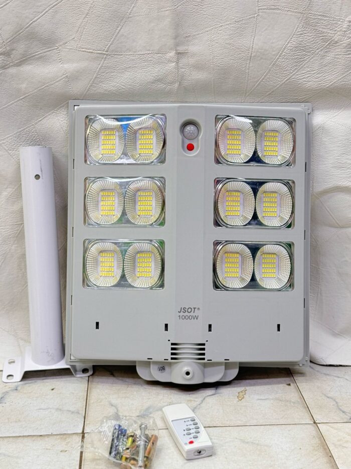 1000W SUPER BRIGHT SOLAR STREET LIGHT STRONG ALUMINIUM - Image 3