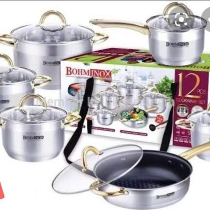 12pc Bominox Cookware