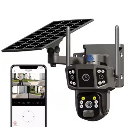 3 Screens 4G Solar Camera